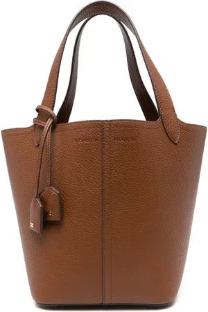 Elisabetta Franchi Small logo-charm tote bag