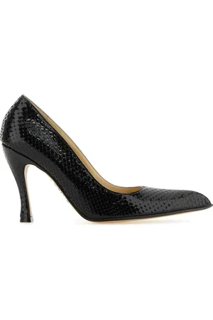Loewe 100mm leather pumps