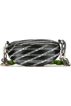 Balenciaga 2010-2024 Lambskin Logo Souvenir XS belt bag