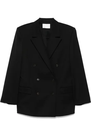 AMOMENTO Peak-lapel blazer