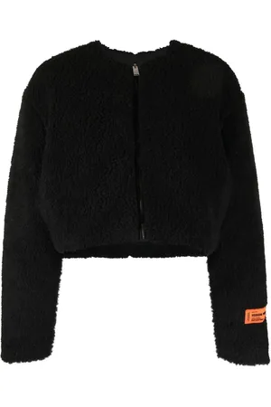 Heron Preston Cropped fleece jacket