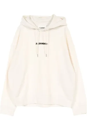 Jil Sander 2010s logo-print hoodie