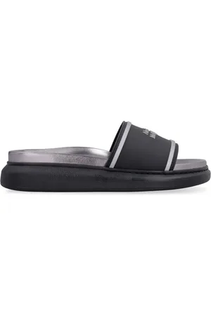 Alexander McQueen Logo-print slides