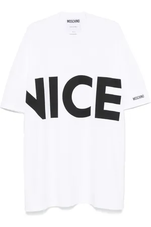 Moschino Text-print mini dress