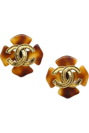 CHANEL 1994 CC clip-on earrings