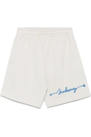 Burberry Logo-embroidered track shorts