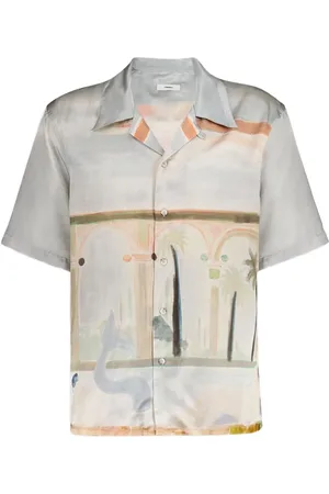 COMMAS Abstract-pattern shirt