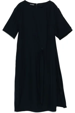 Emporio Armani Side-tie mini dress