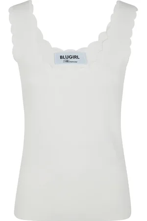 Blugirl Scallop-edge top