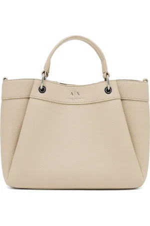 Armani Exchange Logo-stamp tote bag