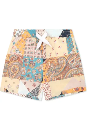 Etro Patchwork-print shorts