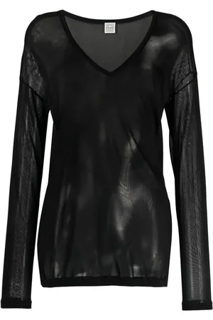 Totême V-neck cotton top