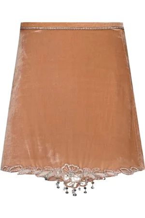 Paco rabanne Crystal-embellished skirt