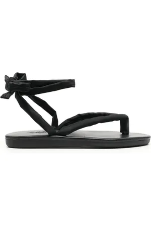Ancient Greek Sandals Puffy lace-up sandals