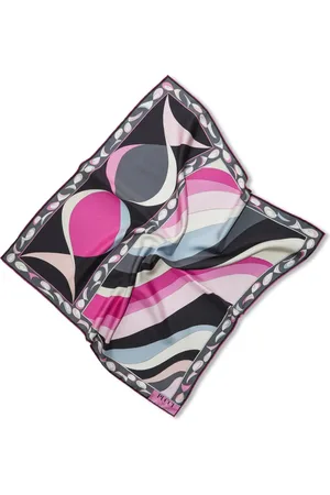 Puccini Irid-print silk scarf