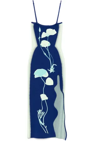 PH5 Iris flower print tank dress