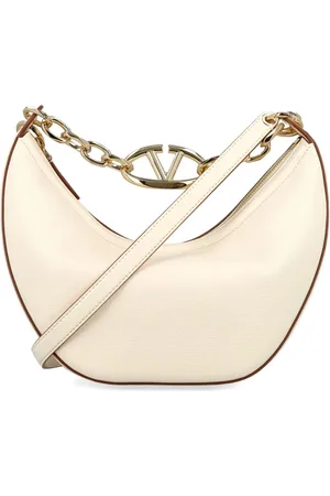 VALENTINO GARAVANI Small VLogo Moon leather shoulder bag
