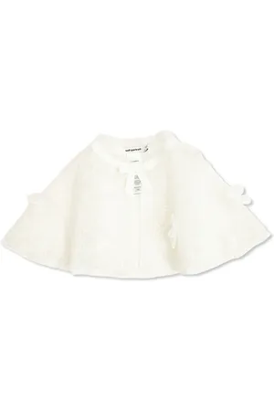 Self-Portrait Floral-lace cape