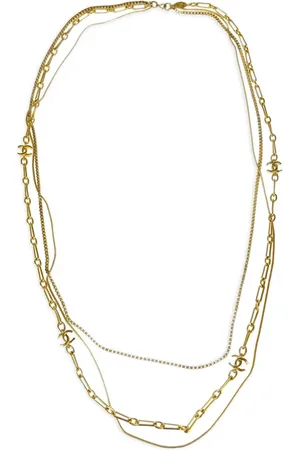 CHANEL 1982 multi-chain necklace