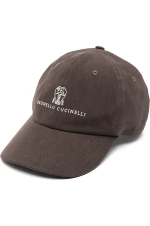 Brunello Cucinelli Logo-embroidered cap