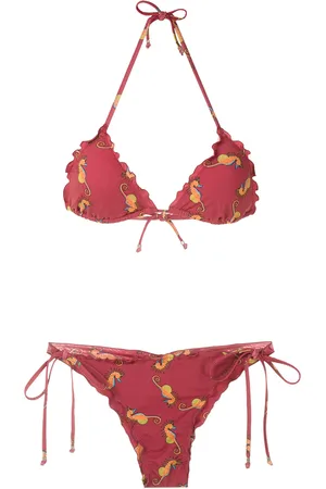 AMIR SLAMA Triangle bikini set