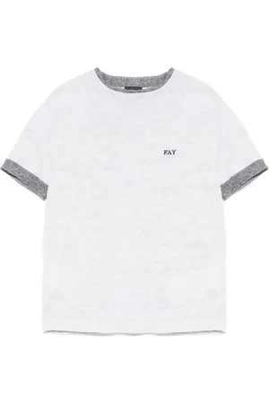 FAY Logo-embroidered T-shirt