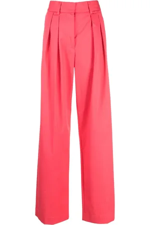 FORTE FORTE Pleated wide-leg trousers