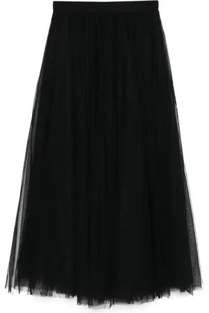 Twin-Set Tulle midi skirt