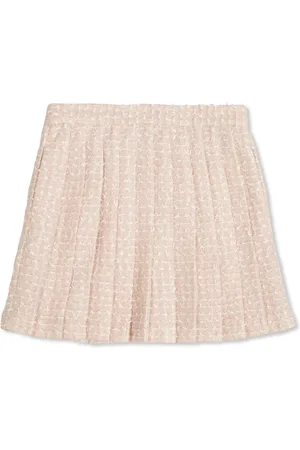 Self-Portrait Tweed mini skirt