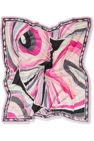 Puccini Iride-print scarf