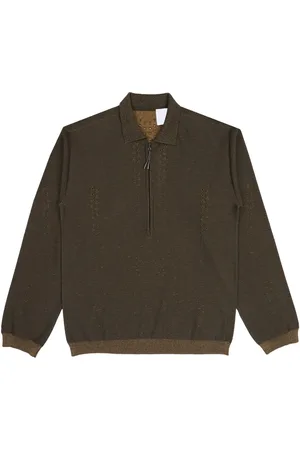 ROA Merino wool polo sweater