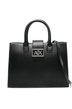 Armani Exchange Logo-plaque tote bag