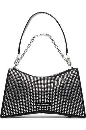 Karl Lagerfeld K/Seven Element rhinestone shoulder bag
