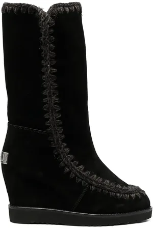 Mou Mid-calf slip-on boots