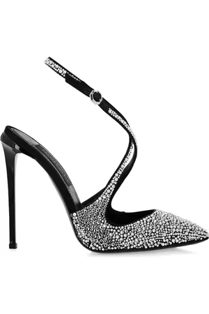 Philipp Plein 120mm crystal-embellished pumps