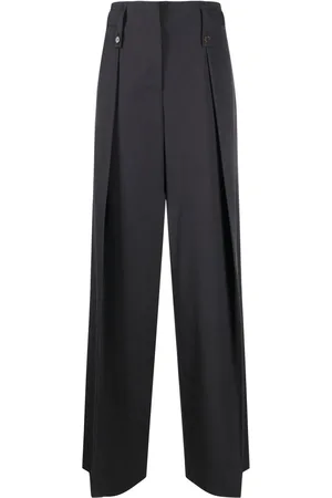 Low Classic Pleated high-waisted trousers