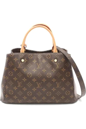 LOUIS VUITTON 2017 Montaigne MM two-way handbag