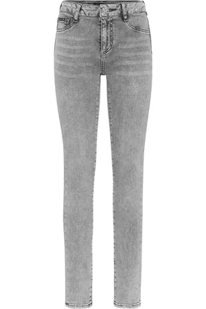 Philipp Plein Logo-patch jeggings
