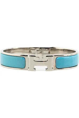 Hermès 20th Century Narrow Enamel Clic Clac H Bracelet PM costume bracelet