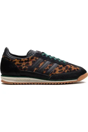 adidas SL 72 "Leopard Print Collegiate Green" sneakers