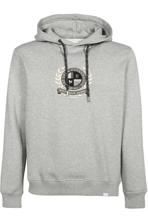 Les Deux Logo-embroidered hoodie