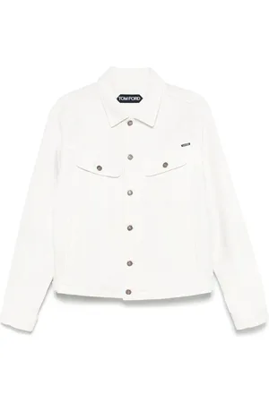 Tom Ford Logo-patch denim jacket