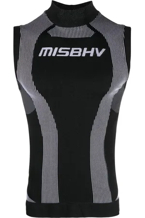 MISBHV Logo-print stretch performance T-shirt