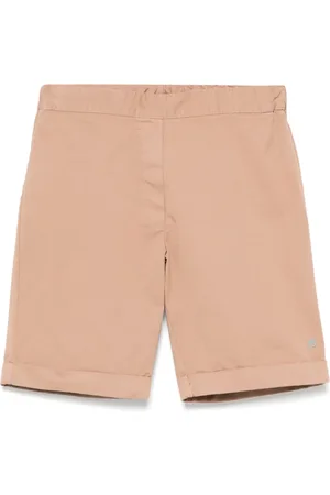SIOLA Gabardine-weave shorts