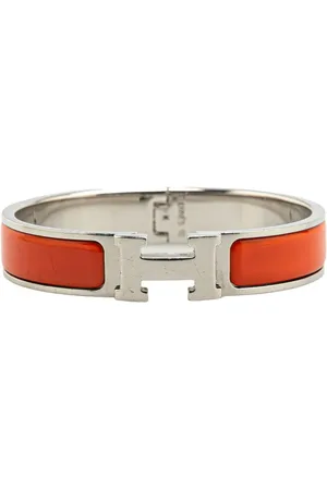 Hermès 2000-2024 Narrow Enamel Clic H Bracelet PM costume bracelet