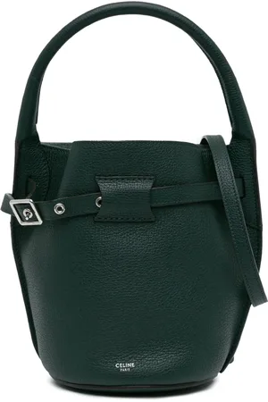 Céline 2019 Nano Leather Big Bucket Bag satchel