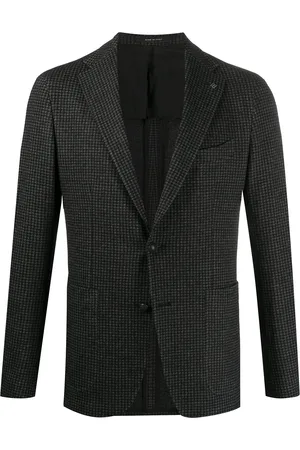TAGLIATORE Houndstooth suit jacket