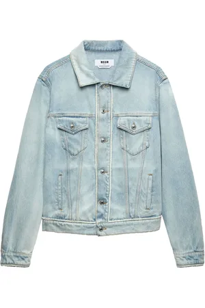 Msgm Seam-detail denim jacket