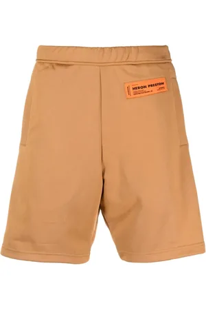 Heron Preston Logo-patch deck shorts