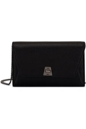 AKRIS Anouk leather clutch bag